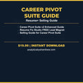 Career Pivot Suite Guide | ATS-Friendly Resume + Job Search Toolkit | Career Change Planner | Digital Download
