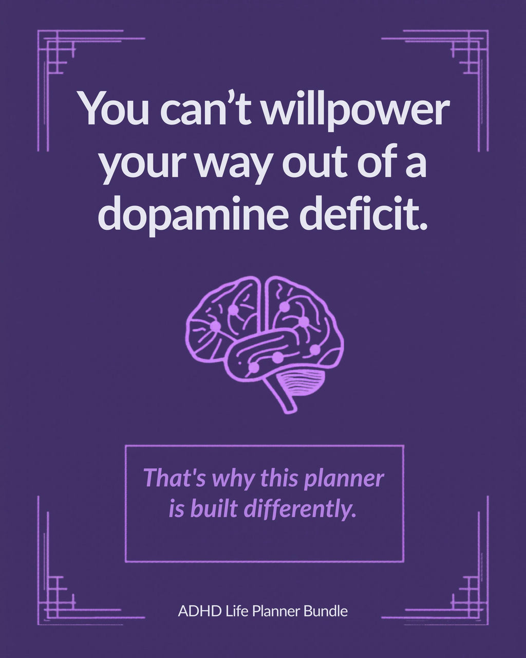 ADHD Planner Bundle 2026-2028 | Daily Calendar + Habit Tracker + Ebook | Neurodivergent Productivity | Printable PDF Digital Download