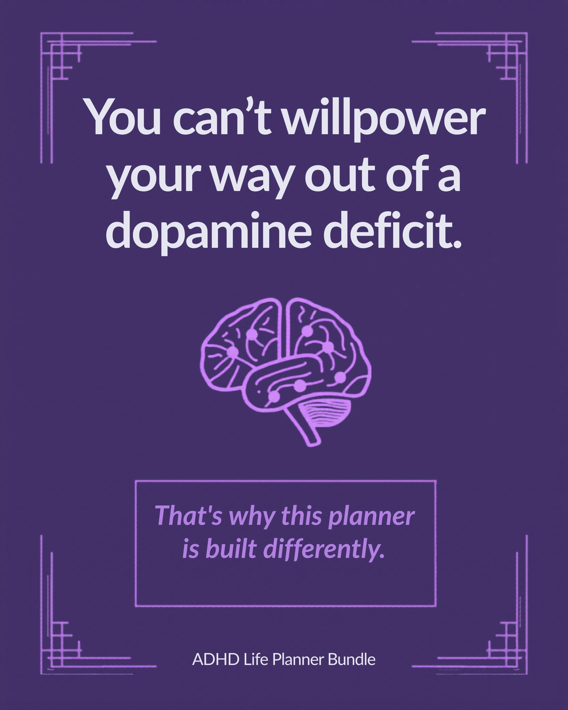 ADHD Planner Bundle 2026-2028 | Daily Calendar + Habit Tracker + Ebook | Neurodivergent Productivity | Printable PDF Digital Download